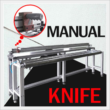 Manual Multiple Fabric Cutting Machine Made in Korea